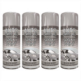 4X Auto Extreme Silver Spray Paint 400ml Spray Paint
